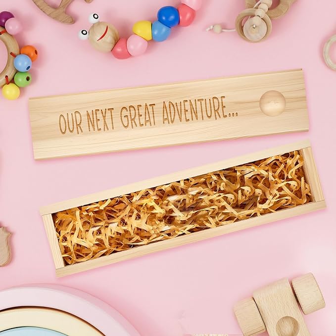 Pregnancy Announcement for Husband Grandparent, Pregnancy Test Keepsake Box, Baby Announcement Reveal Gifts Ideas for Husband Grandparents Dad Aunt and Uncle