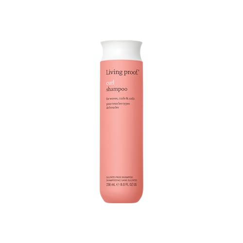 Living proof Curl Shampoo, for Wavy, Curly, and Coily Hair, Strengthens and Defines Curls