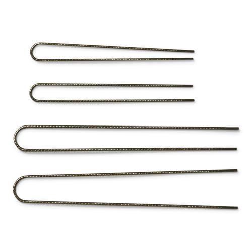 MetaGrip Premium Bronze Hair Pins (175 Count, Pack of 1)