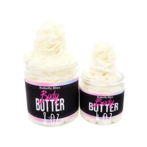 Snickerdoodle Whipped Body Butter, natural lotion, organic, 8oz jar, made with shea butter, mango butter, coconut oil, almond oil