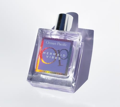 Ocean Pacific Mermaid Vibes for Her Eau De Parfum, Fruity, 3.4 Fl Oz