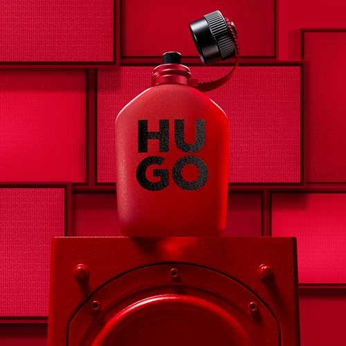 Hugo Boss Intense Eau de Parfum – Fougère Men's Cologne – With Notes of Red Apple, Thyme & Leather – Long Lasting Fragrance
