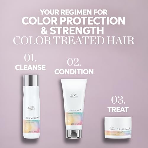 Wella Professionals ColorMotion+| Color Protection Conditioner For Colored Hair| Preserves Smoothness and Shine While Strengthening Hair