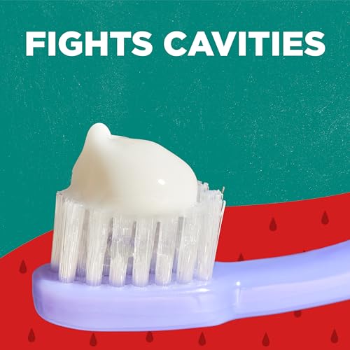 Tom's of Maine ADA Approved Fluoride Kids Toothpaste, Natural Toothpaste, Dye Free, No Artificial Preservatives, Silly Strawberry, 5.1 oz. 3-Pack (Packaging May Vary)