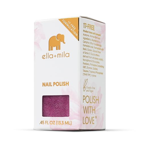ella+mila Professional Nail Polish - Quick Dry Nail Polish - Long-Lasting & Chip Resistant Formula (Enchanted Collection - Dragonfly - 0.45 fl oz)