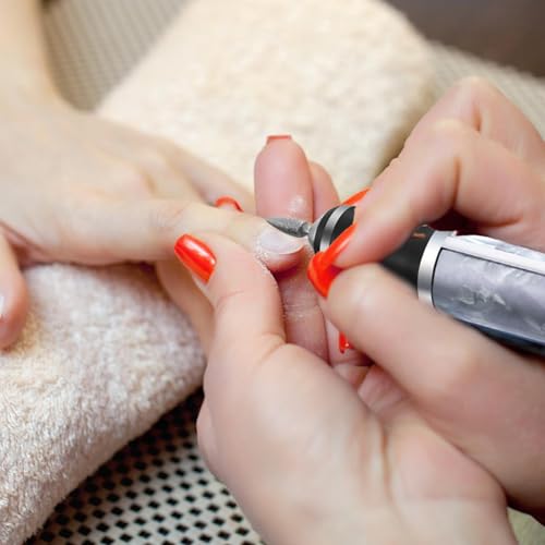 Toe Nail Grinder For Thick Toenails,nail Grinder For Human,4 Speeds Cordless Acrylic Nail Tool, Nail Grinder Manicure, Toe Nail Grinder Kit For Thick Nails Edge Shaping Polishing Grinding Nursing Peel