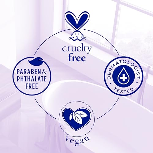 Dr Teal's Foaming Bath with Pure Epsom Salt, Soothe & Sleep with Lavender, 34 fl oz (Pack of 4)