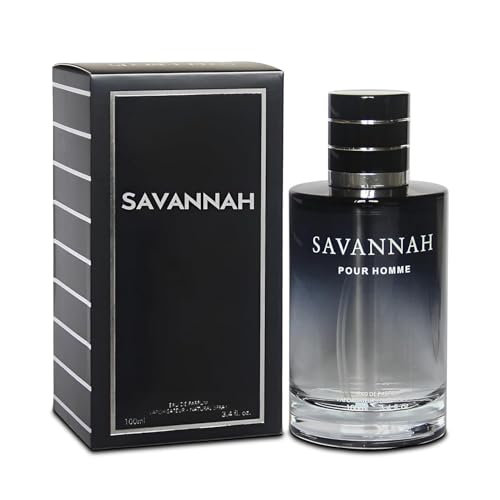 TWISHA King&Savannah Men Cologne Set Eau De Parfum Spray For Men Fruity Notes Enriched By A Strong Woody Based Fragance Ideal for Day Wear - 3.4 Fl Oz
