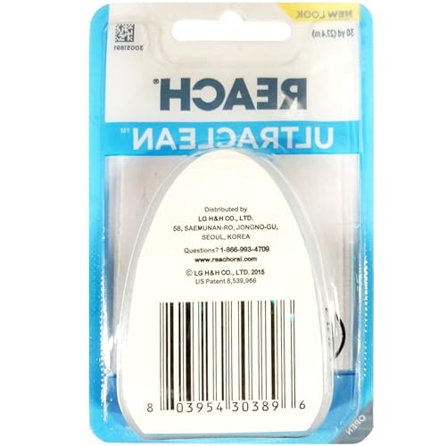 REACH Ultra Clean Flo Size 30yar Listerene Ultra Clean Floss 30yard (Pack of 10)
