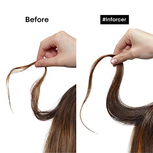 L'Oréal Professionnel Paris Inforcer Deep Conditioner - For Weak & Fragile Hair, Provides Strength and Prevents Breakage, With Biotin & Vitamin B6