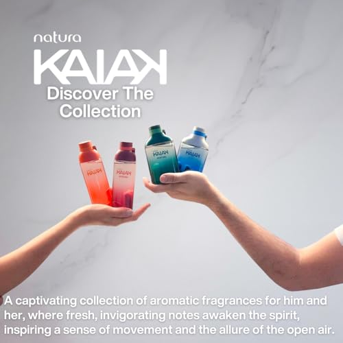 natura Kaiak Classic Eau de Toilette for Women - Long Lasting Fragrance with Notes of Fresh Citrus, Jasmine, Orchid, Musk, Sandalwood & Cedar - Citric & Floral Women’s Perfume 100 ml (3.4 fl oz)
