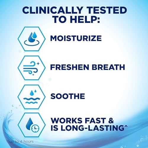3 Pack Biotene Oral Balance Dry Mouth Moisturizing Gel 1.5 oz soothe oral tissues long