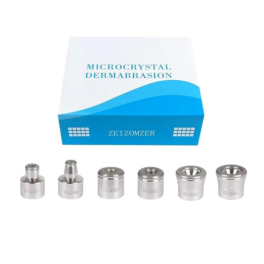 Diamond Dermabrasion Head Microdermabrasion Exfoliator Home Facial Dermabrasion Tool Dermabrasion Replacements 6 Tips