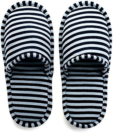 Non-Disposable Travel Slippers Portable Cotton Spa Hotel Guest Indoor Slippers