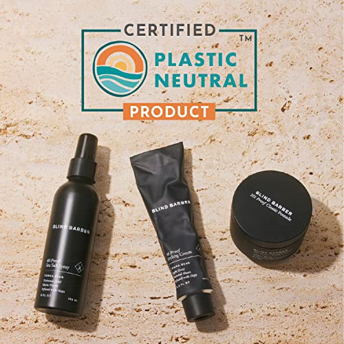 Blind Barber 80 Proof Texture Powder - Hair Styling Powder for Men - Build Weightless Volume - Medium-to-Strong Hold + Matte Look - Easy to Use - For All Hair Types (.5 Ounce)