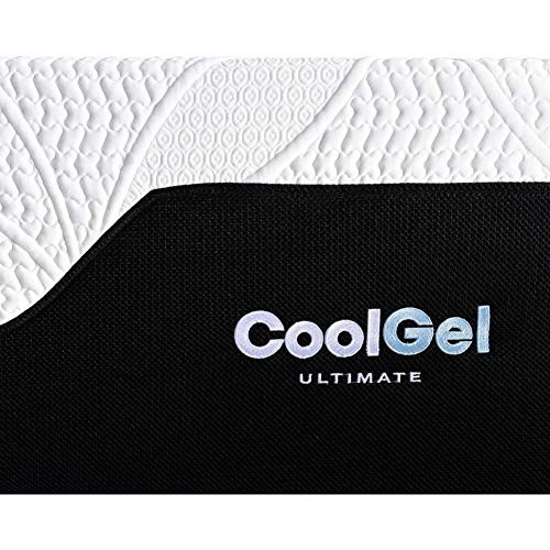 Cool Gel Chill 14 Inch Medium Firm Memory Foam Mattress Queen Size, with 2 Bonus CoolGel Memory Foam Bed Pillows, 14" with Pressure Relief, CertiPUR-US Certified, Cooling Queen Mattress in a Box
