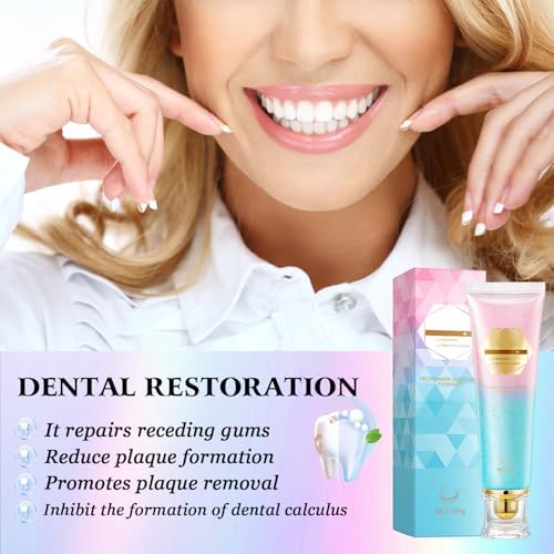 2Pcs Niacinamide Whitening Toothpaste Acssart Radiant White Toothpaste,Niacinamide Intensive Whitening Toothpastes,Nicotinamide Radiant Whiten Toothpastes