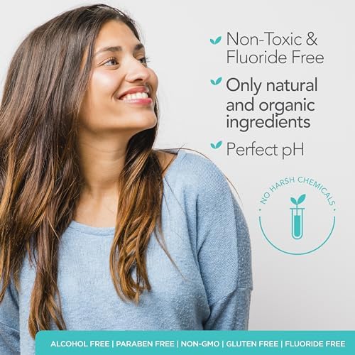 ORL Fluoride-Free, Natural Hydroxyapatite Toothpaste with Organic Xylitol. Helps Strengthen Teeth, Prevent Cavities, Non-Toxic Ingredients. Natural Fresh Mint Flavor 4 oz. Made is USA