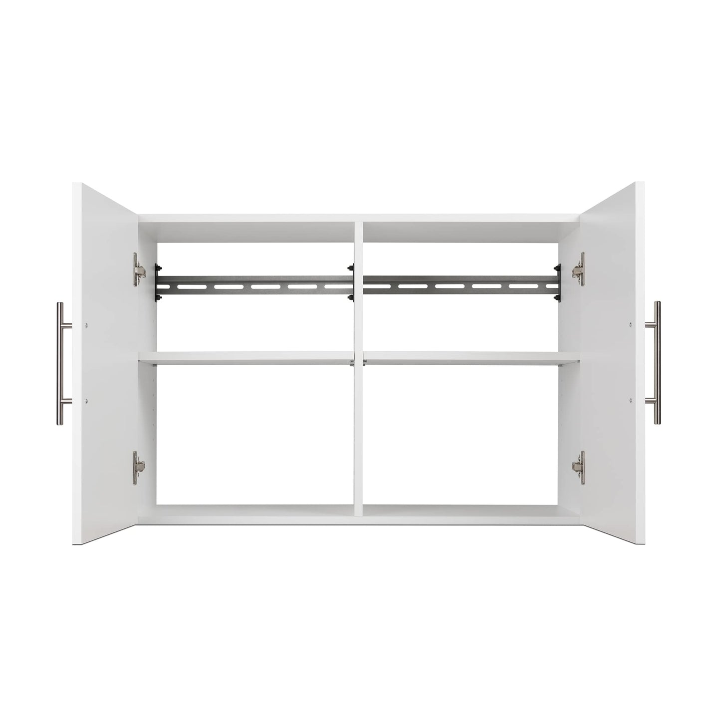Prepac HangUps Upper Storage Cabinet - Elegant and Spacious Wall Cabinets to Maximize Your Storage, 36" Size, Classic White Finish