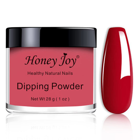 28g/Box Fine Rossi Nail Dipping Powder Red Wine Dark Dip Powder Nail Kit (no.53)