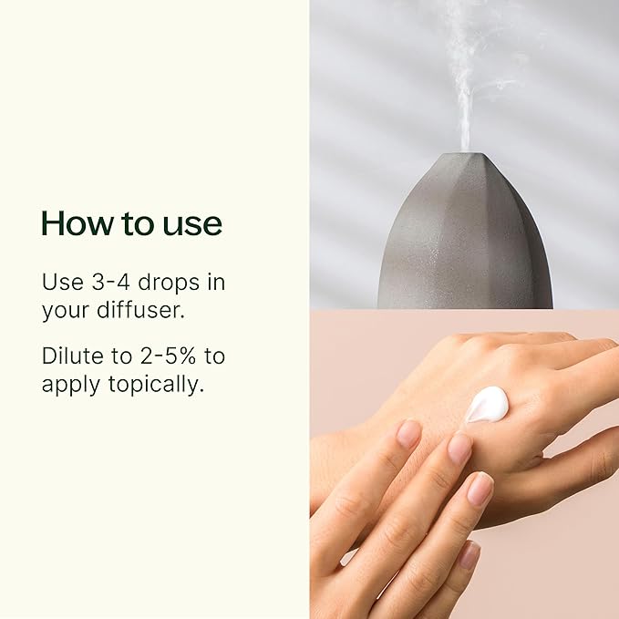 Plant Therapy Copaiba Oleoresin Organic Essential Oil 100% Pure, Undiluted, Natural Aromatherapy for Diffuser & Skin, Therapeutic Grade 10 mL (1/3 oz) Organic Copaiba Oil for Calming, Massage, Candles