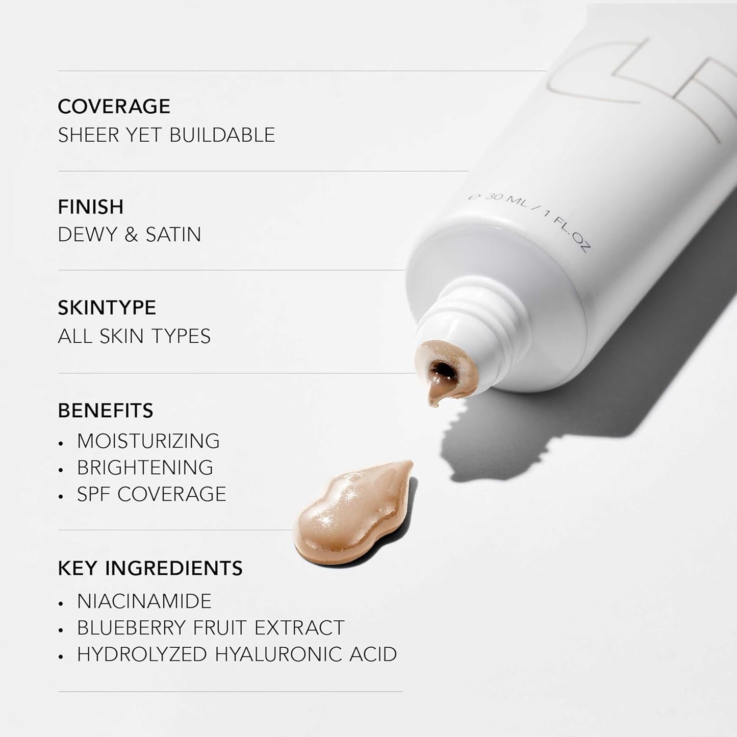 CLE Cosmetics CCC Cream (Golden Medium Deep 403 / SPF 50) - Hydrating, Light to Medium Coverage Foundation with Sunscreen - BB & CC Cream Hybrid - 1 fl oz