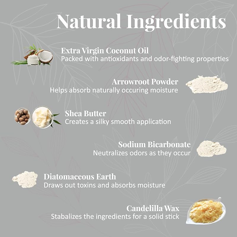 J&L Naturals Aluminum Free Deodorant for Men & Women | 100% Natural Ingredients With Coconut Oil, Shea Butter, & Essential Oils | Sustainable, Eco-Friendly (Vanilla & Ylang Ylang, 3.0 Oz (Pack of 2))