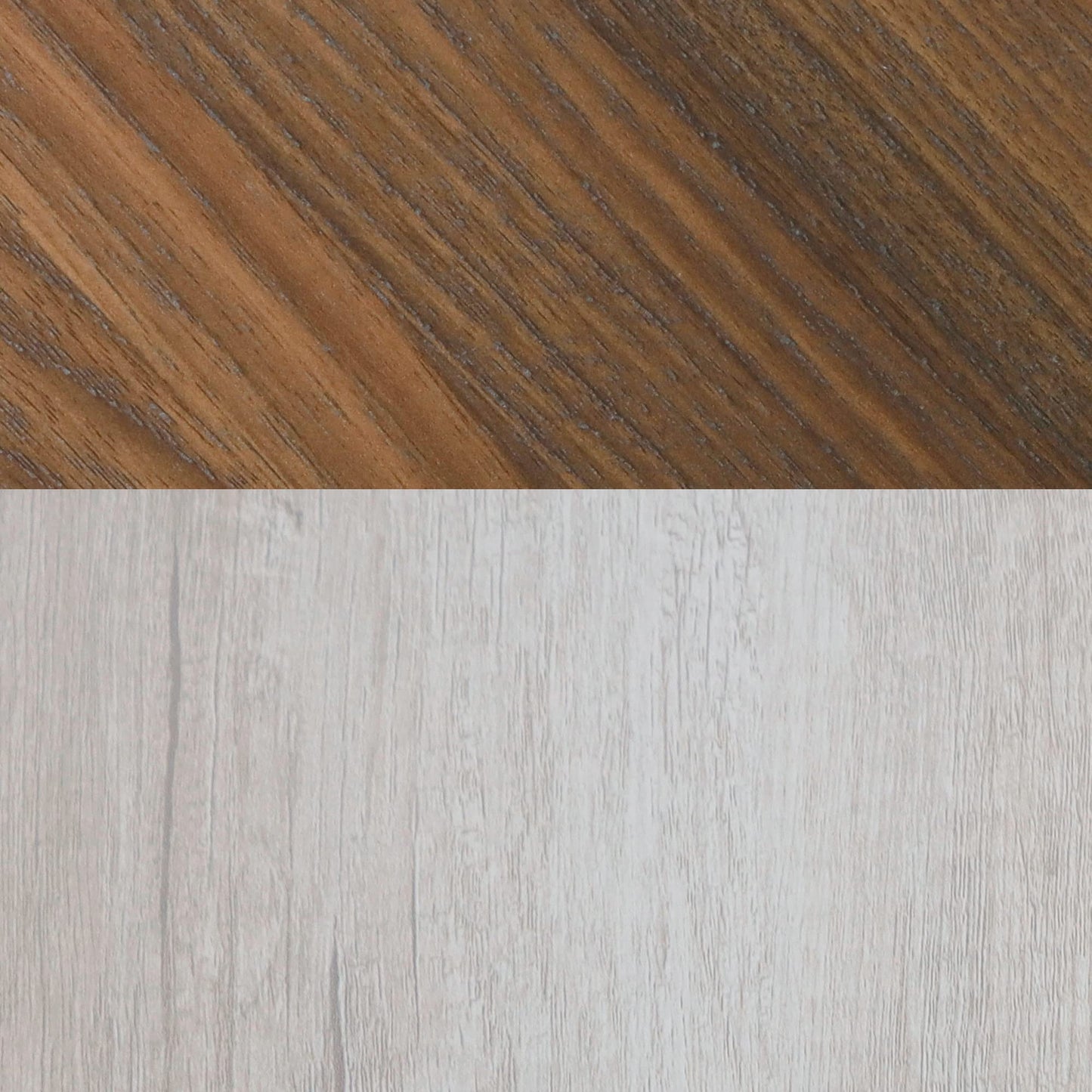 Rainbow Sophia Side Table End Table for Living Room, Farmhouse Accent Wood Nightstand for Bedroom with 2-Tier Storage, Sargent Oak/Dark Walnut
