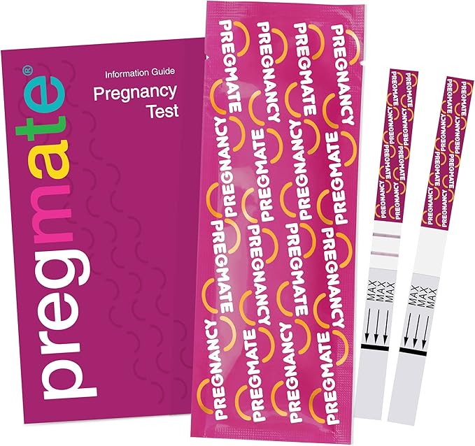 Pregmate Pregnancy Test Strips (60 Count)