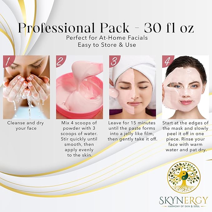 Skin Sovereign Jelly Face Mask | HydroGlo Jelly Mask for Skin Hydration | Radiance and Reduced Pigmentation | Vajafacial |12 Applications (30 Fl Oz)