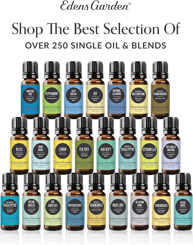 Edens Garden Stuffy Nose & Sinus Relief Essential Oil Blend- 100% Pure Premium Grade, Undiluted, Natural, Therapeutic, Aromatherapy, The Best for Diffusing, Skin, Face, Humidifiers 10 ml (.33 fl oz)