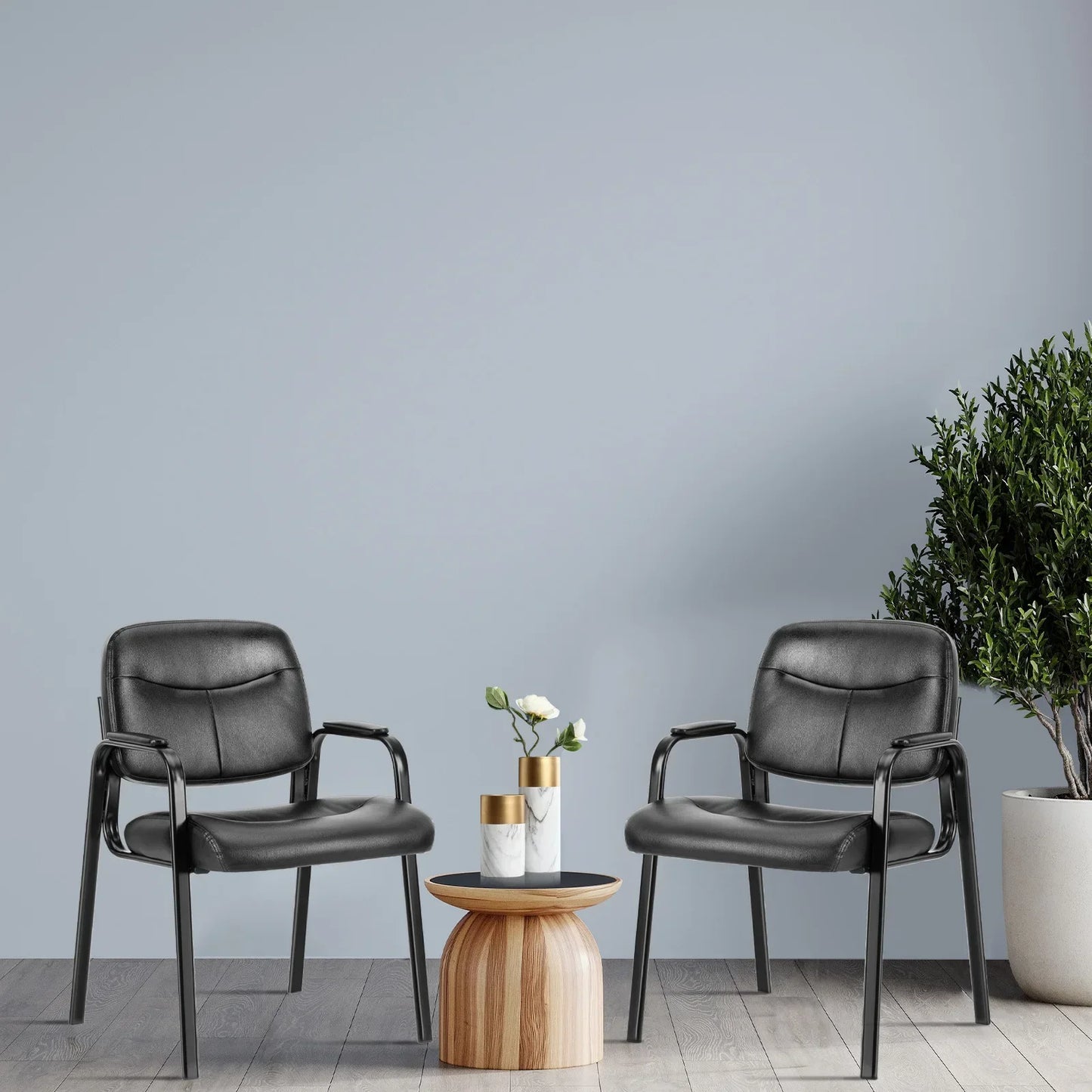 JHK PU Leather Guest Chair
