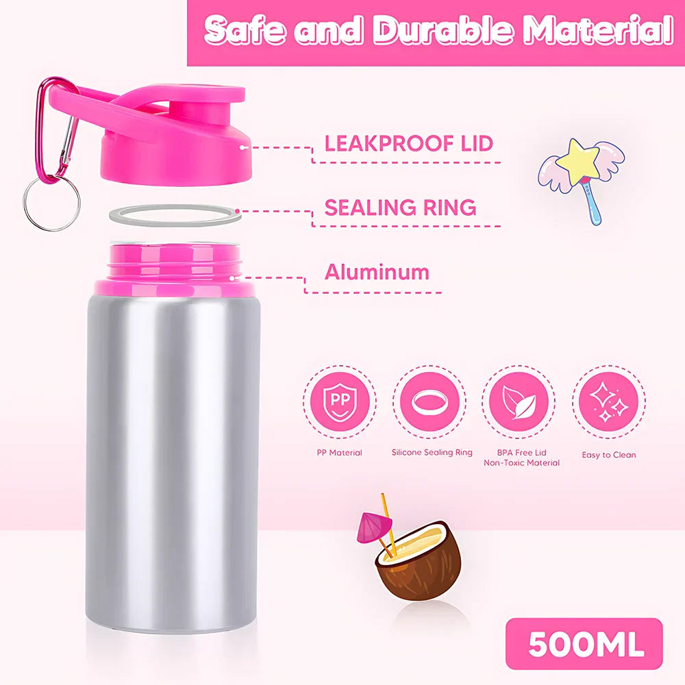 Kids Water Bottle gift Set for Girls