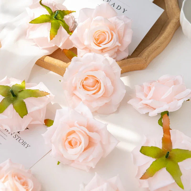 10CM Artificial Rose Heads Bulk
