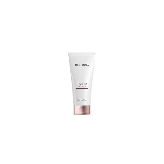 FARMASi Dr. C. Tuna Reviving Hair Mask, 200ml/6.76flOz - Deep Repair, Nourishment, Strengthens Hair, Revitalizes Garlic Extract, Care, Improves Elasticity