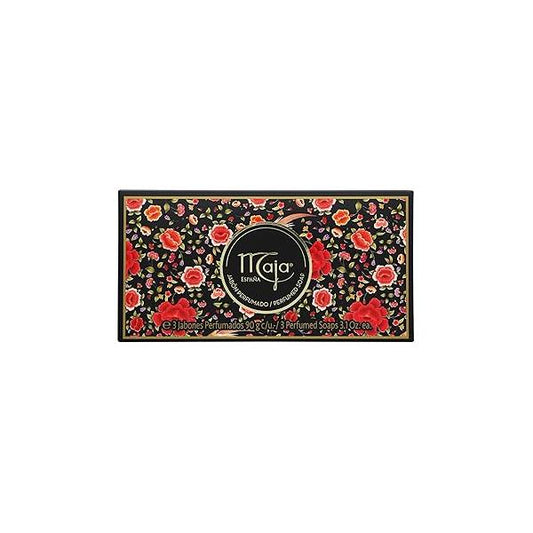 Maja Soap, Perfumed Bar Body Wash Bar, Clean and Moisturize your Skin, Beautifully Scented, 1 set of 3 Soaps, 3.1 Oz Each Box