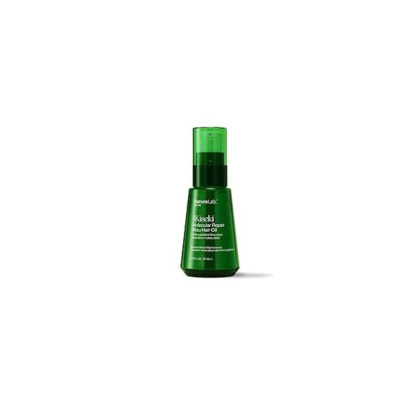 NATURELAB. TOKYO Kiseki Molecular Repair Mizu Hair Oil: Weightless Hydrating Serum-Oil - Smooths & Shines Like Glass, Reduces Frizz, Seals Split Ends, Improves Texture, 1.25 oz