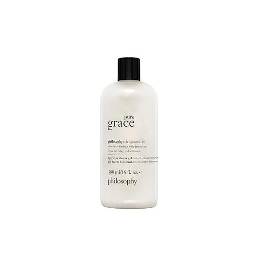 philosophy pure grace hydrating bath & shower gel - efficiently cleanses, soothes comforts dry skin vegan cruelty free formula